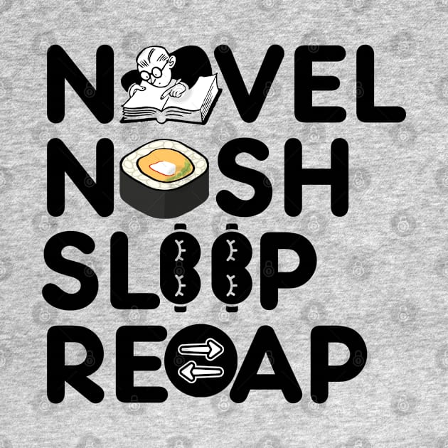 Novel Nosh Sleep Recap by NomiCrafts